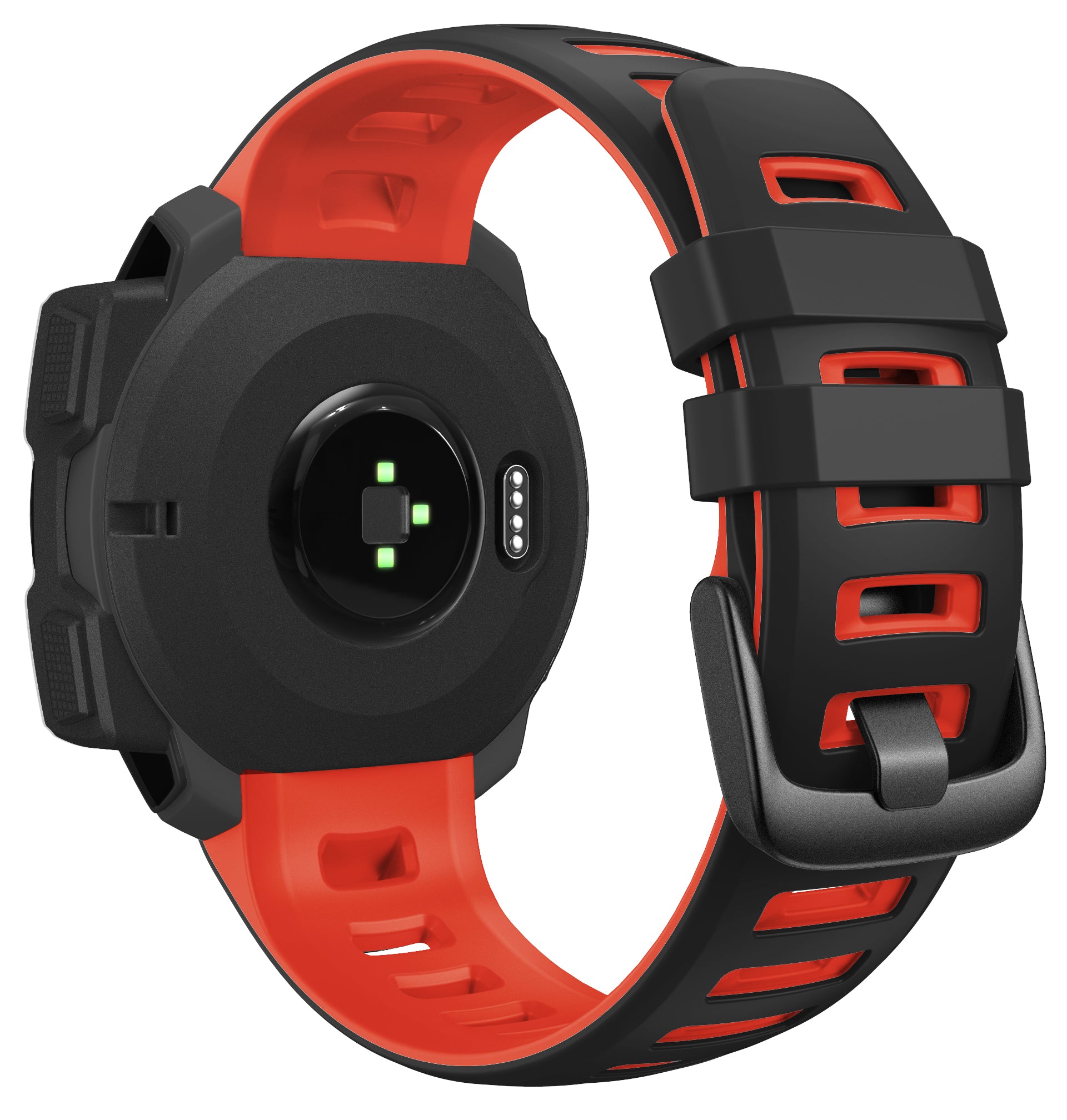 Bi-farvet blødt silikone urbånd erstatningsarmbåndsrem til Garmin Instinct Instinct Esports Bi-farvet blødt silikone urbånd erstatningsarmbåndsrem til Garmin Instinct Instinct Esports